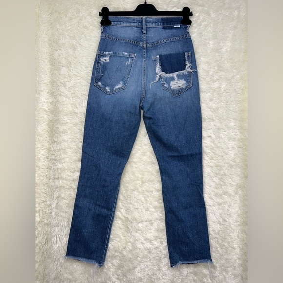 Mother The Dazzler Shift Your Treat or Mine? Distressed Jeans - Picture 3 of 16